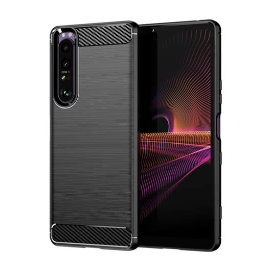 Защитный чехол Carbon для Sony Xperia 1 IV Черный