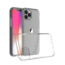 Силиконовый чехол бампер Clear Case 2mm дя  iPhone 11 6.1" Прозрачный