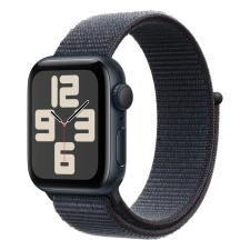 Apple Watch Series SE (2024) Умные часы Apple Watch Series SE 2024 44мм Midnight Aluminum Case with Textile Sport Loop Ink watch