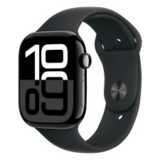 Apple Watch Series 10 Умные часы Apple Watch Series 10 46 мм Jet Black Aluminium Case with Sport Band Black M/L watch