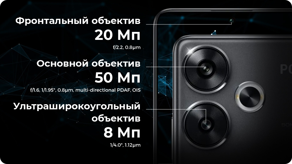 Xiaomi Poco F6 12/512Gb РСТ Черный